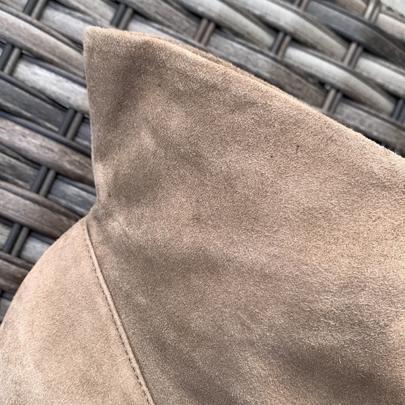 CALVIN KLEIN Sadee Suede Booties - Taupe - Picture 9 of 16